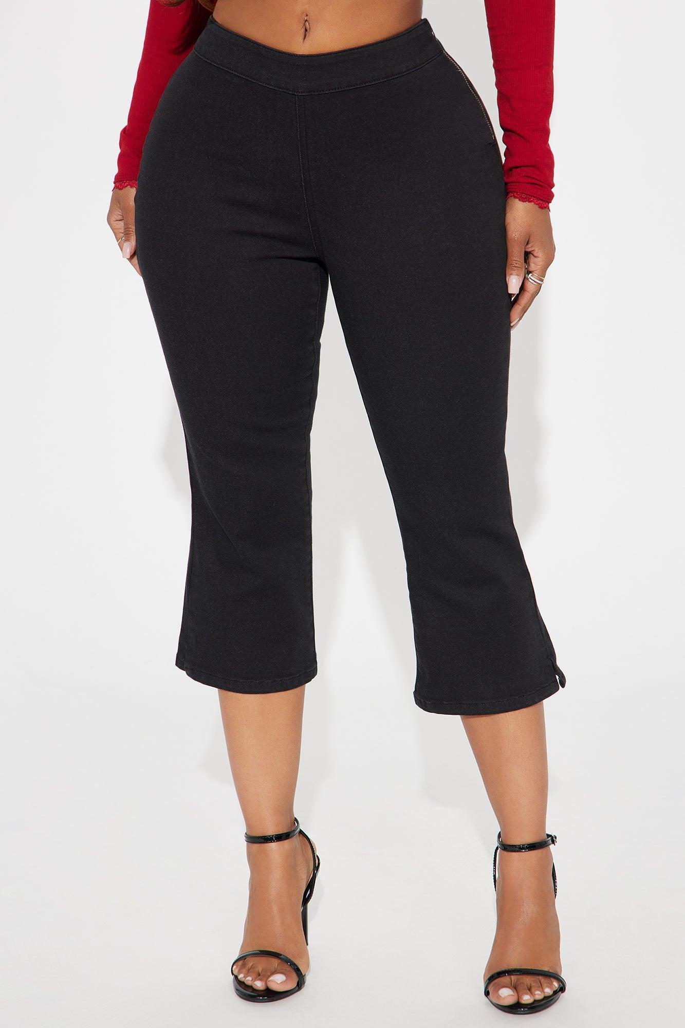 Cora Capri Pant - Black Product Image