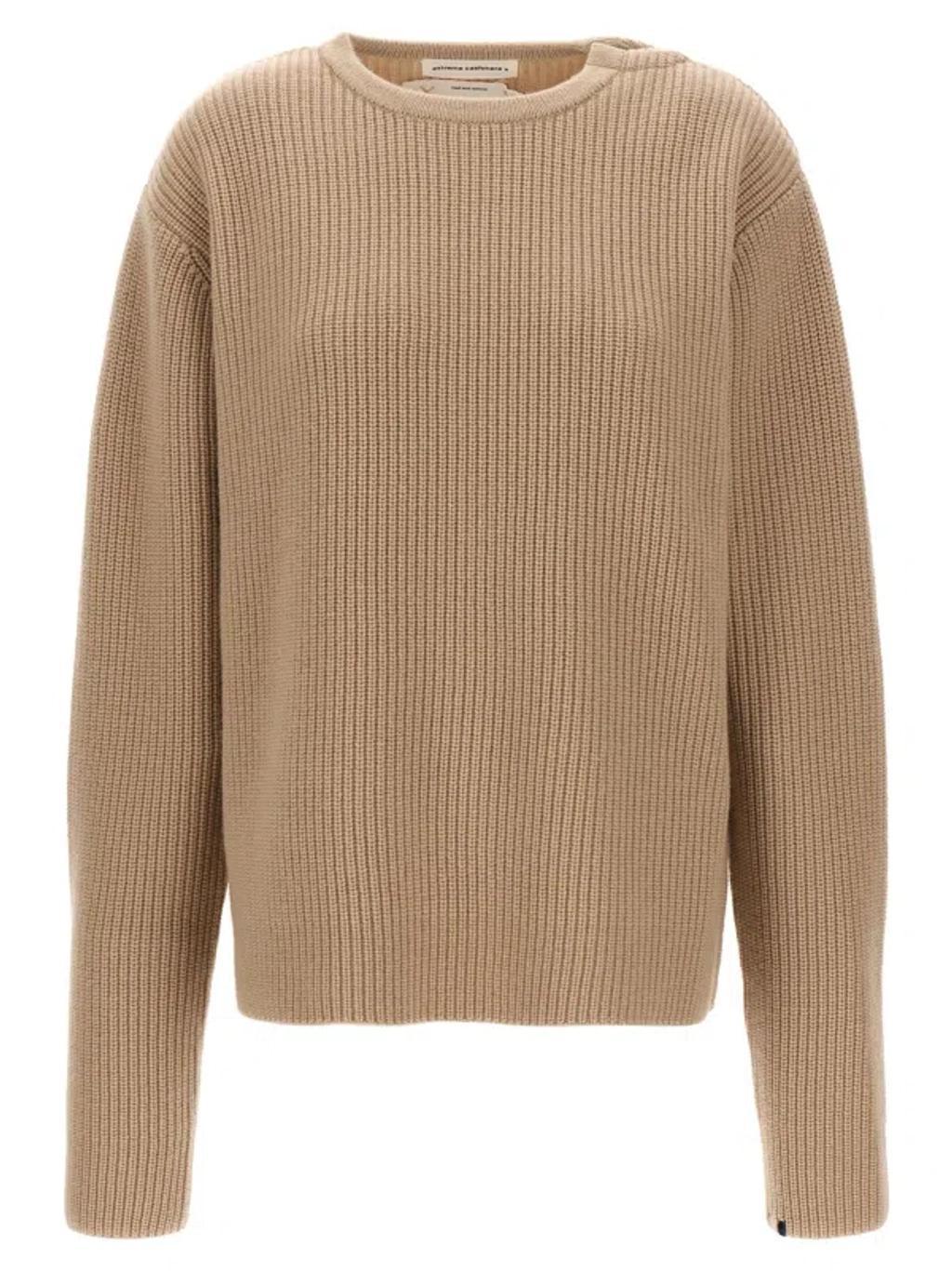 EXTREME CASHMERE 356 You Sweater In Beige Product Image