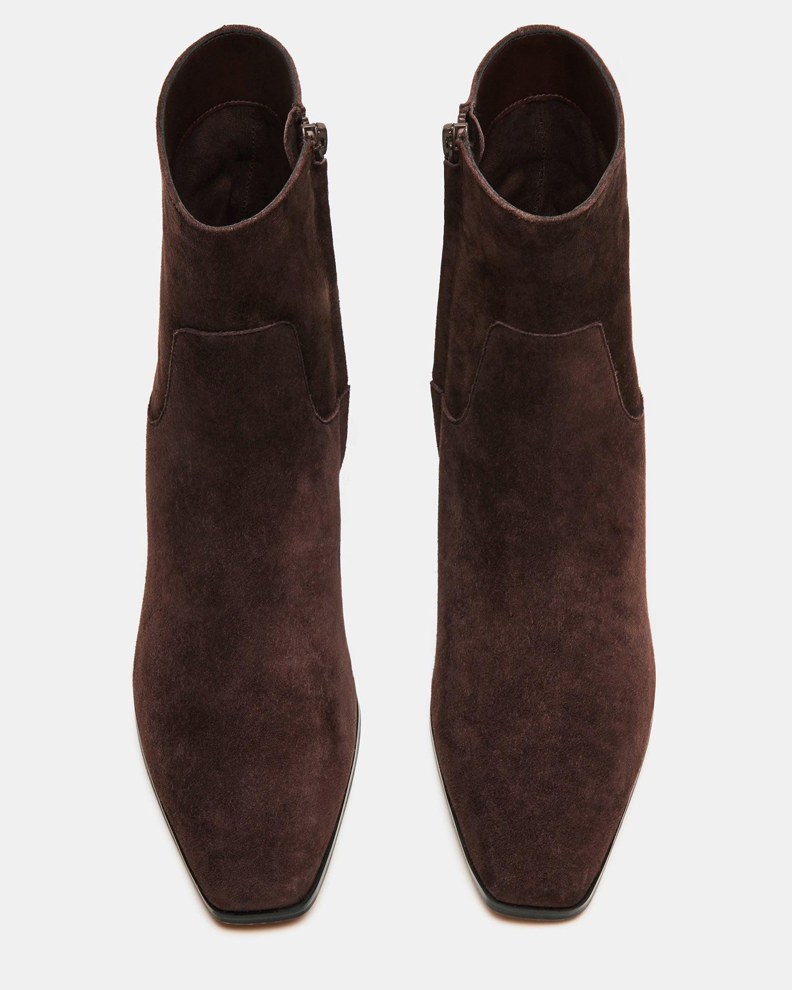 DUSTY CHOCOLATE BROWN SUEDE Female Product Image