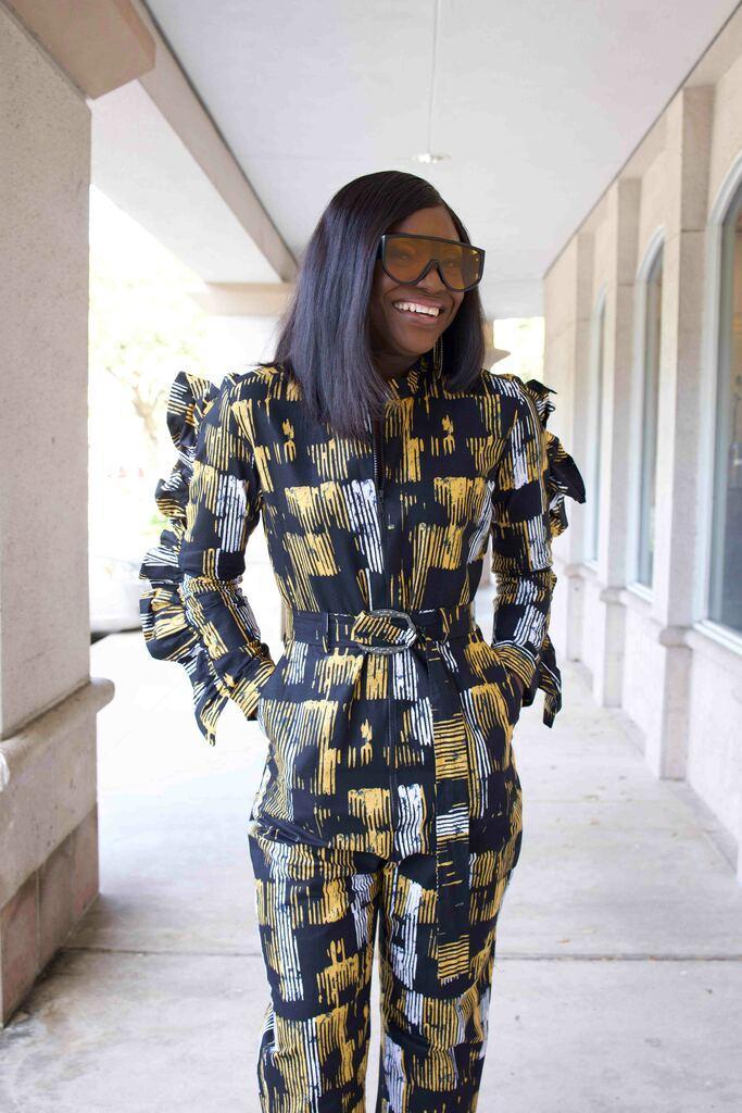 Ruffled Jumpsuit Product Image