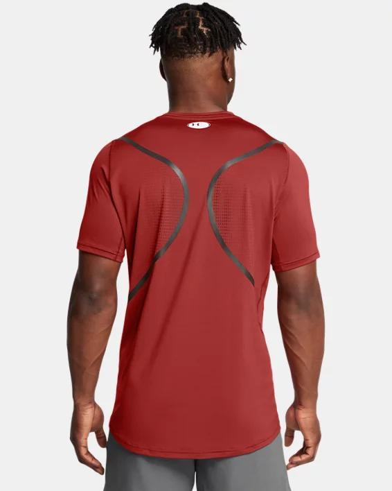 Men's HeatGear® Fitted Graphic Short Sleeve Product Image
