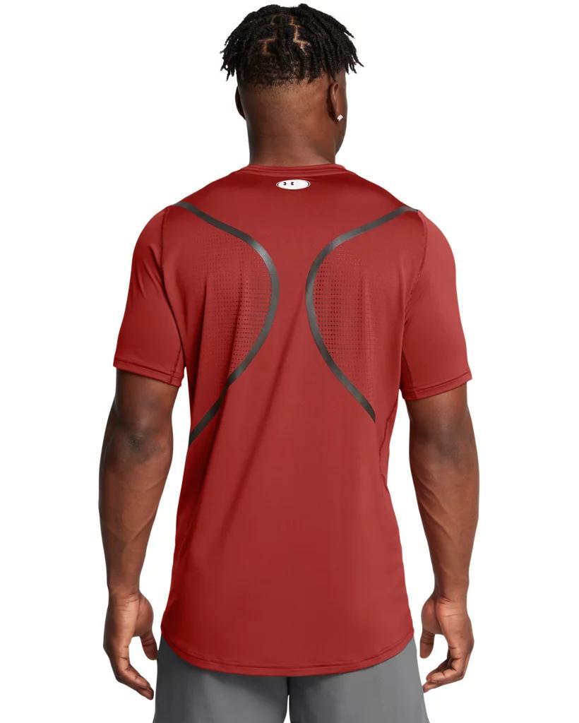 Men's HeatGear® Fitted Graphic Short Sleeve Product Image