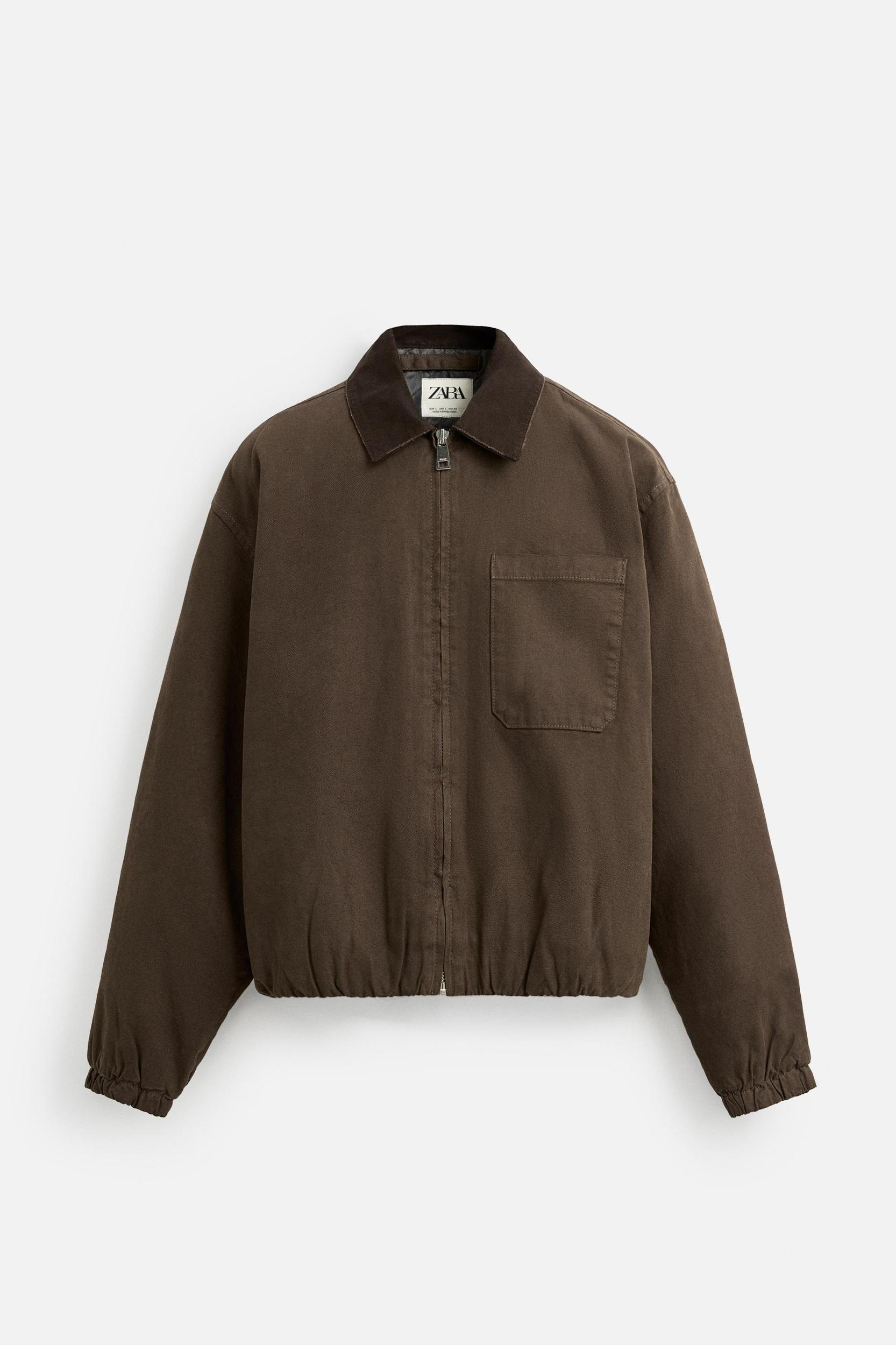 MIXED COLLAR JACKET Product Image