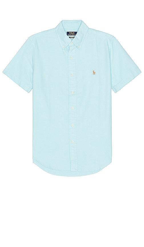 Mens Oxford Short-Sleeve Sport Shirt Product Image
