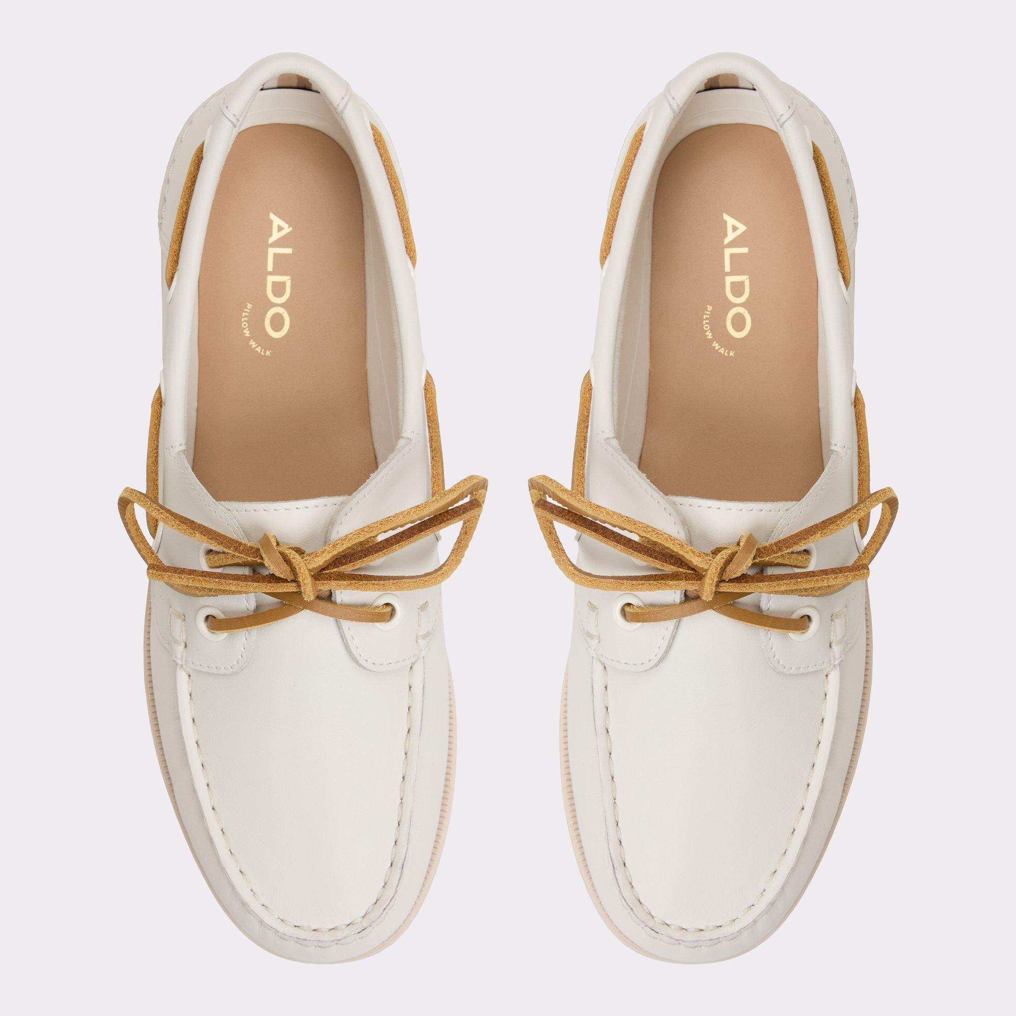 ALDO Harborchic - Women's Loafer - White, Size 7.5 Product Image