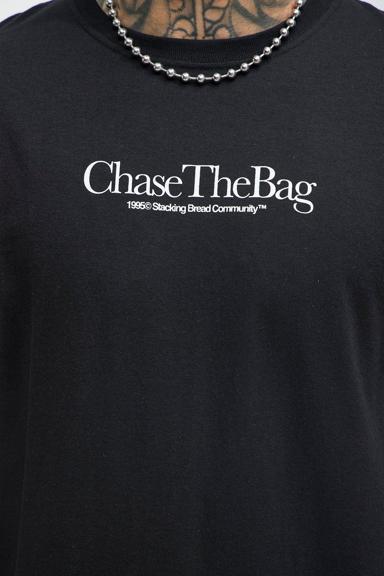 Chase The Bag Short Sleeve Tee - Black Product Image
