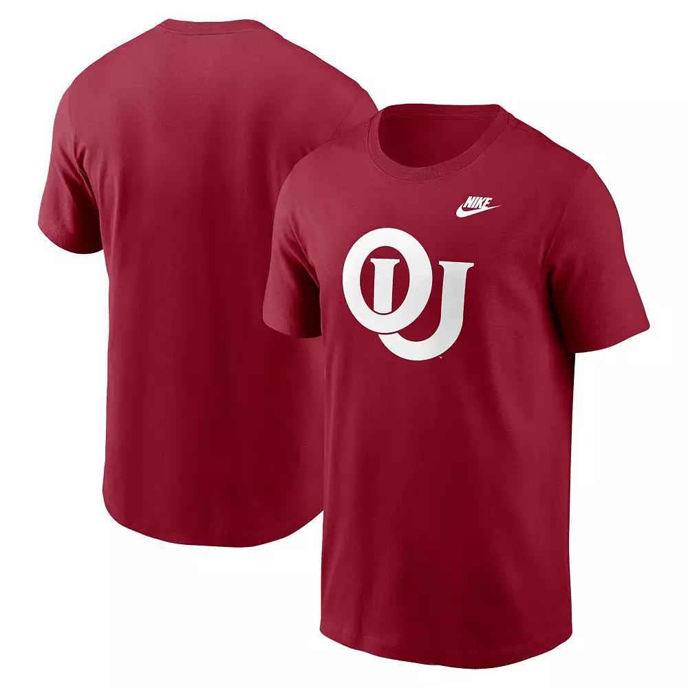 Men's Nike Crimson Oklahoma Sooners Legacy Alternate Logo T-Shirt, Size: Medium, Red Product Image