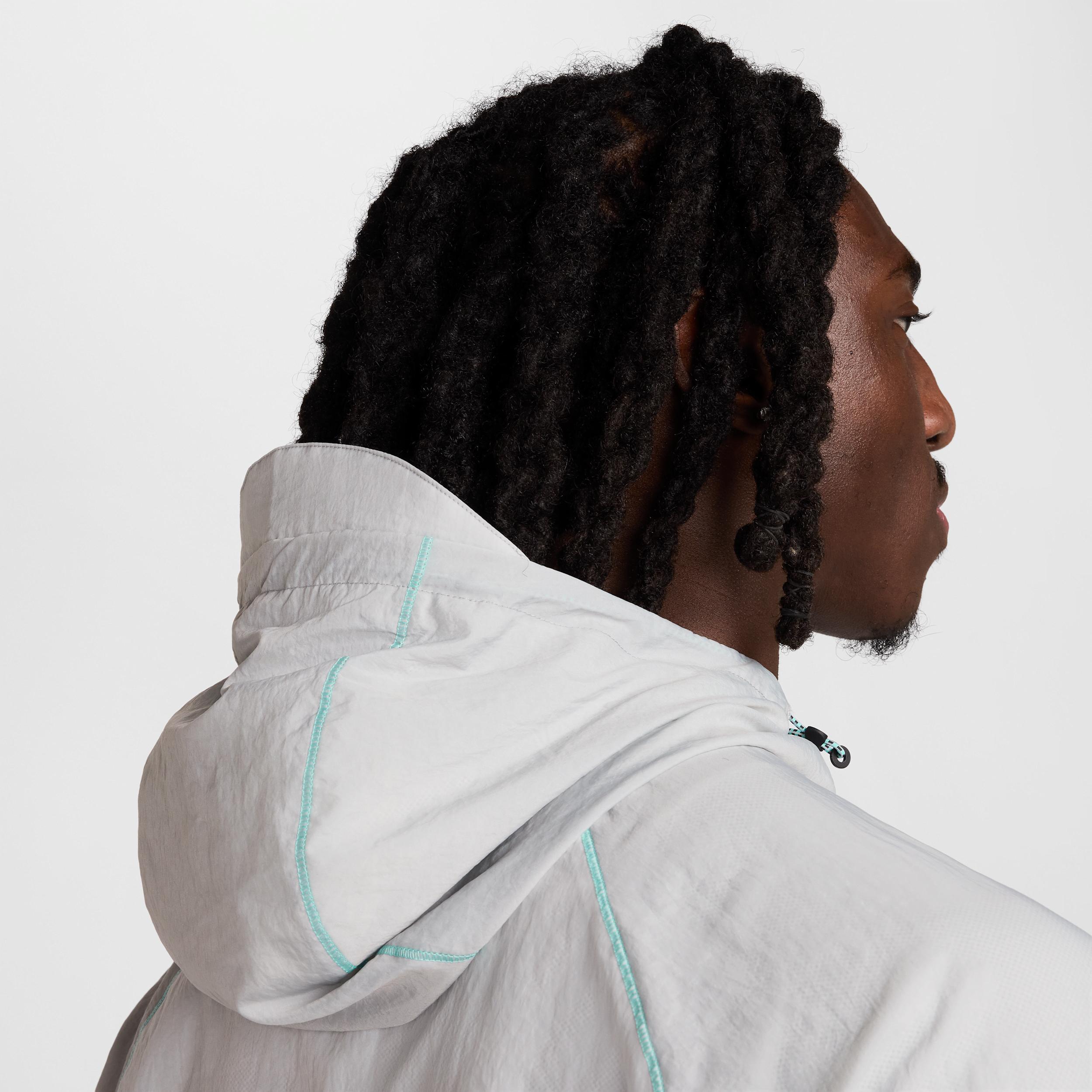 Nike Mens Strike+ Water-Repellent Hooded Soccer Jacket Product Image