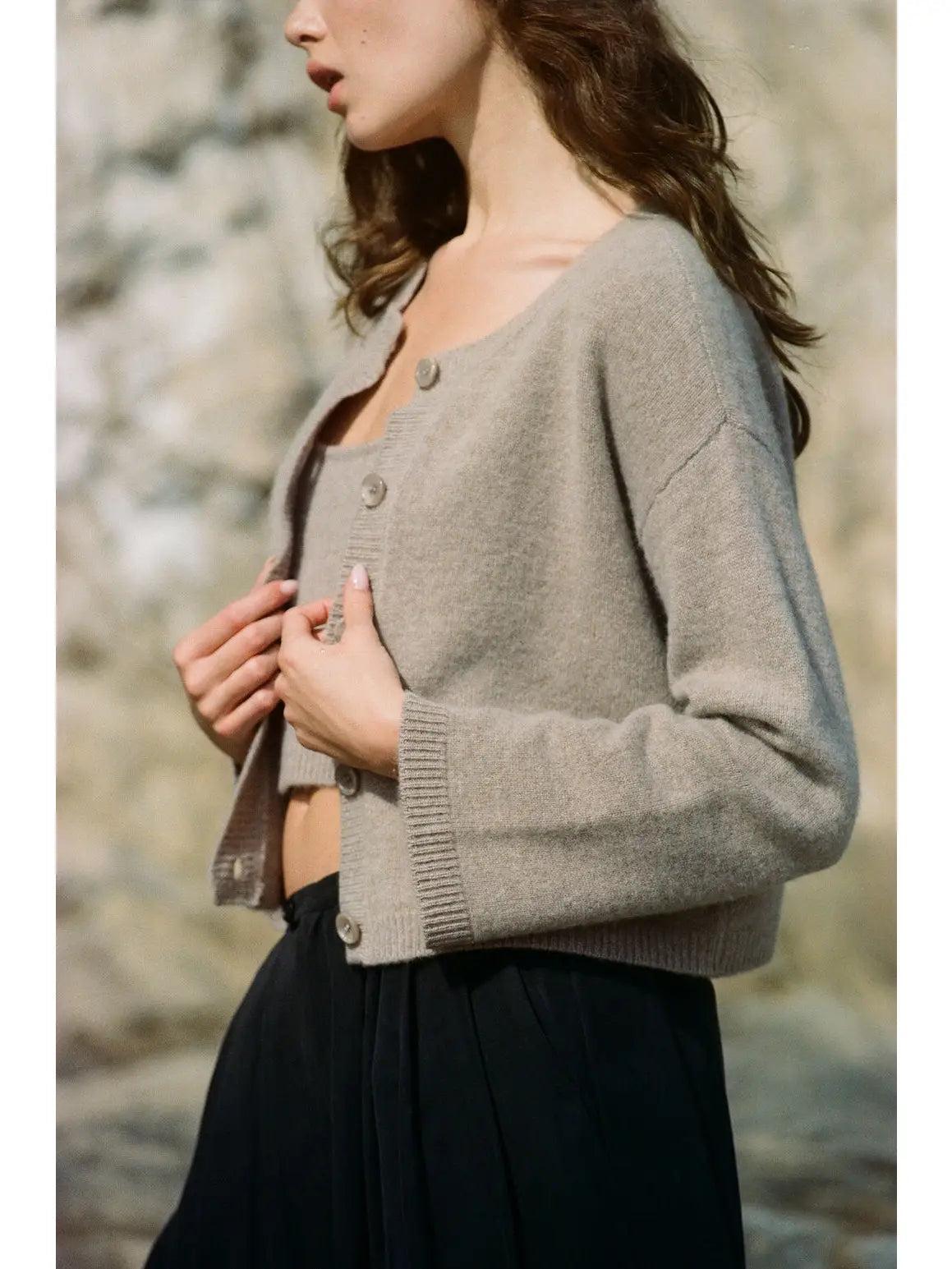 Eris Cashmere Cardigan Product Image