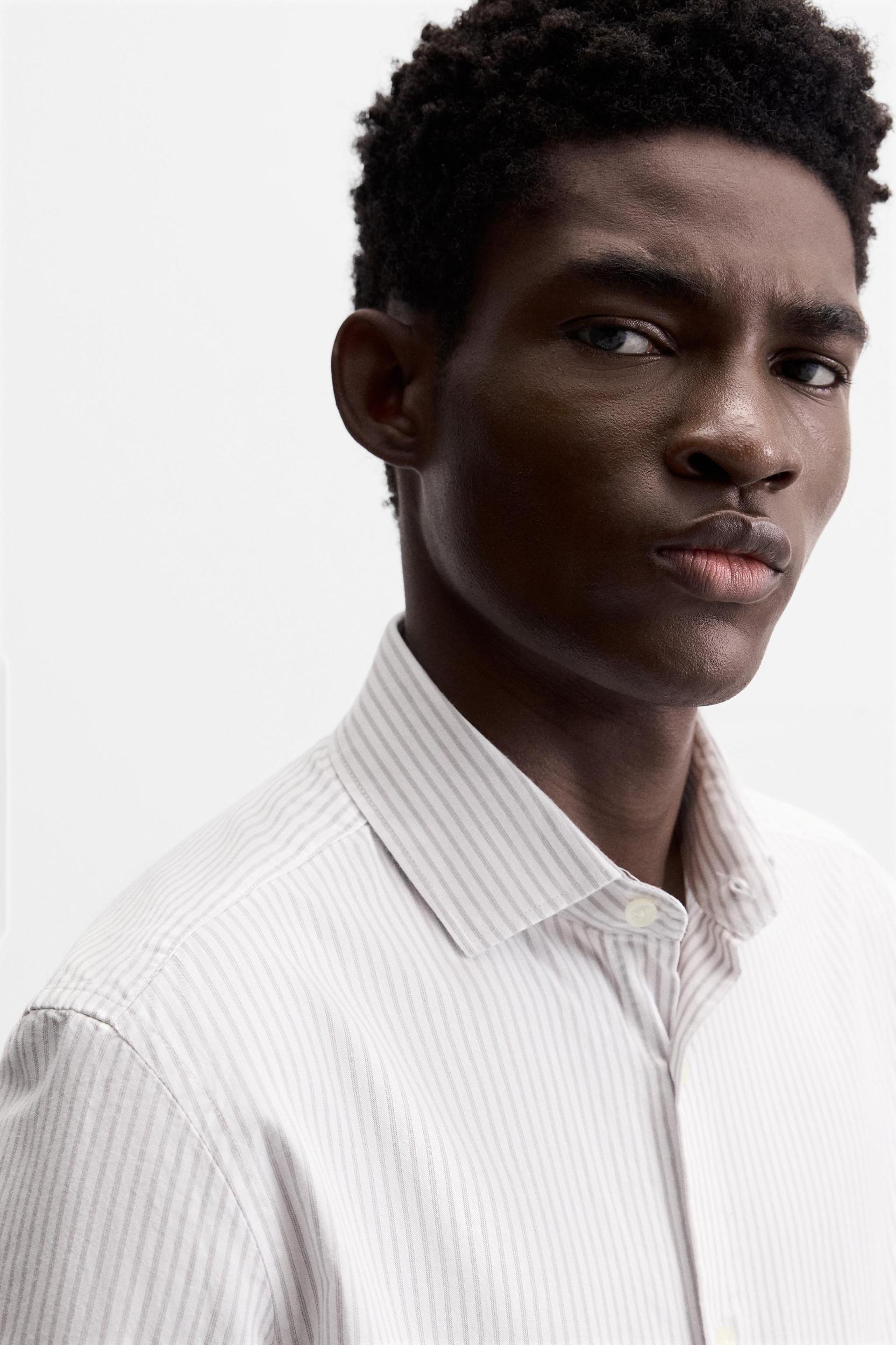 TEXTURED WEAVE TWILL SHIRT Product Image