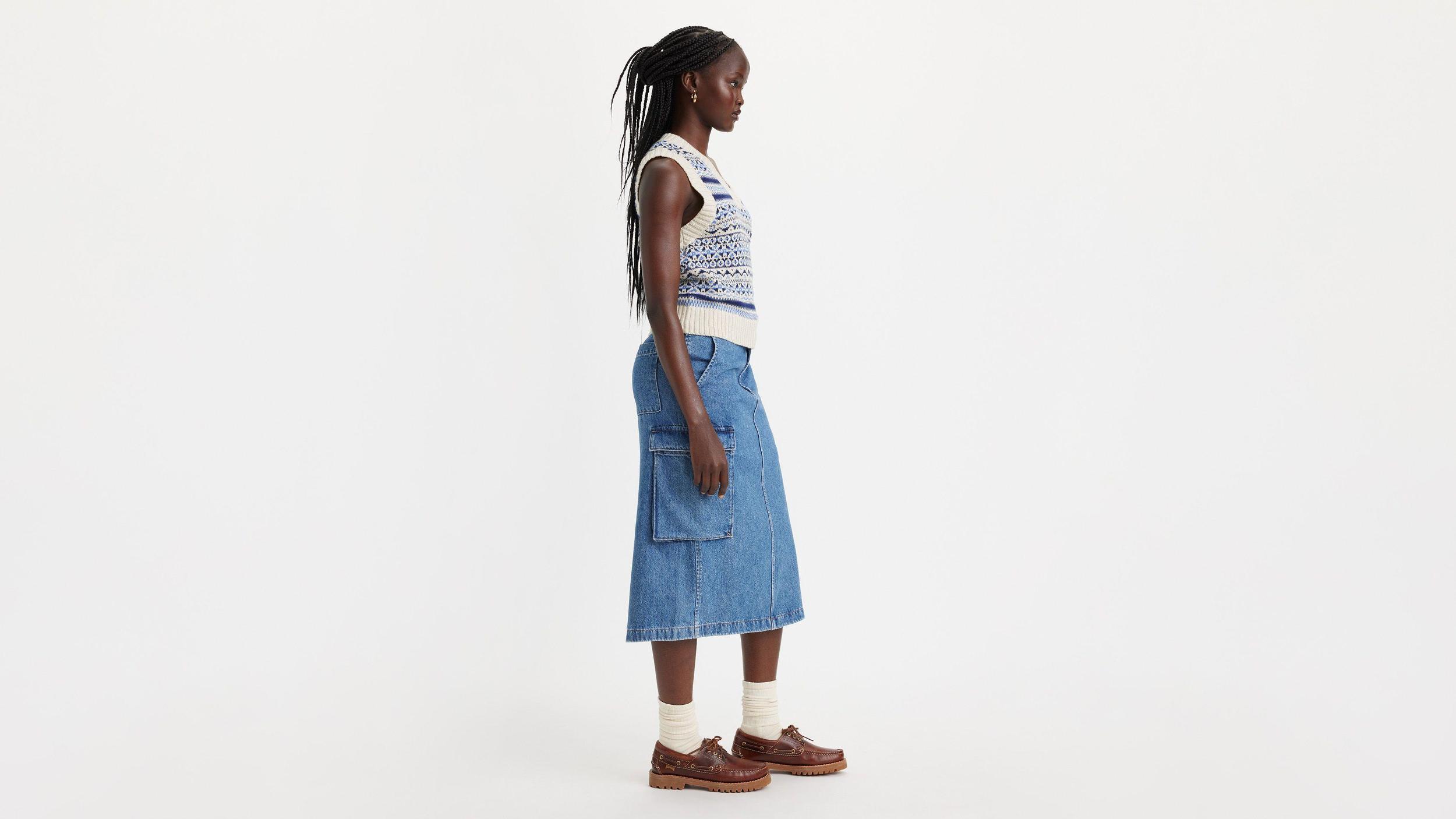 Cargo Midi Skirt Product Image