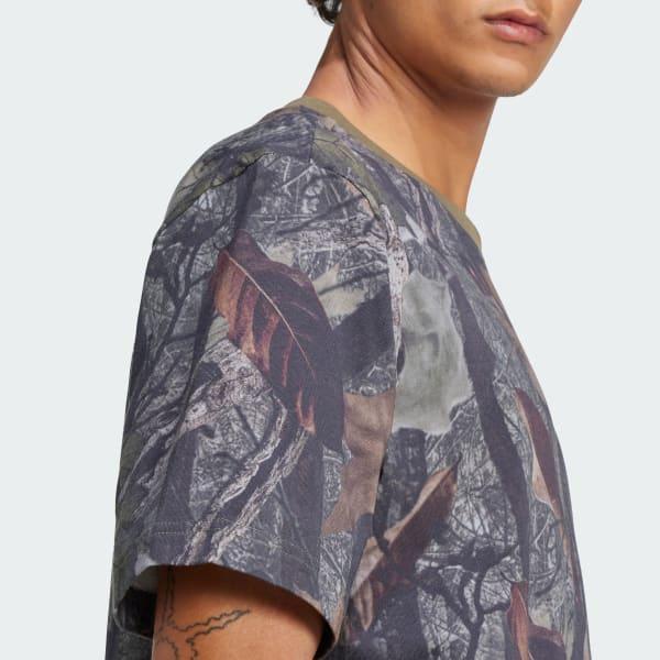 adidas Camo Tee Black 2XL Mens Product Image