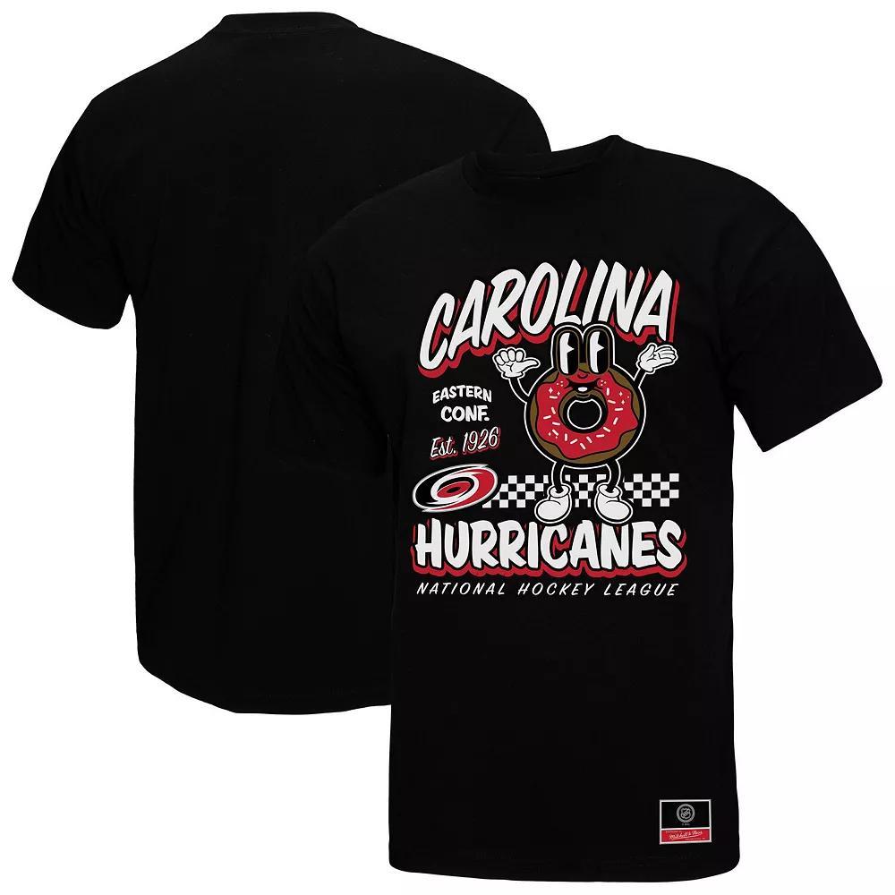 Men's Mitchell & Ness Black Carolina Hurricanes Local Food T-Shirt, Size: 2XL Product Image