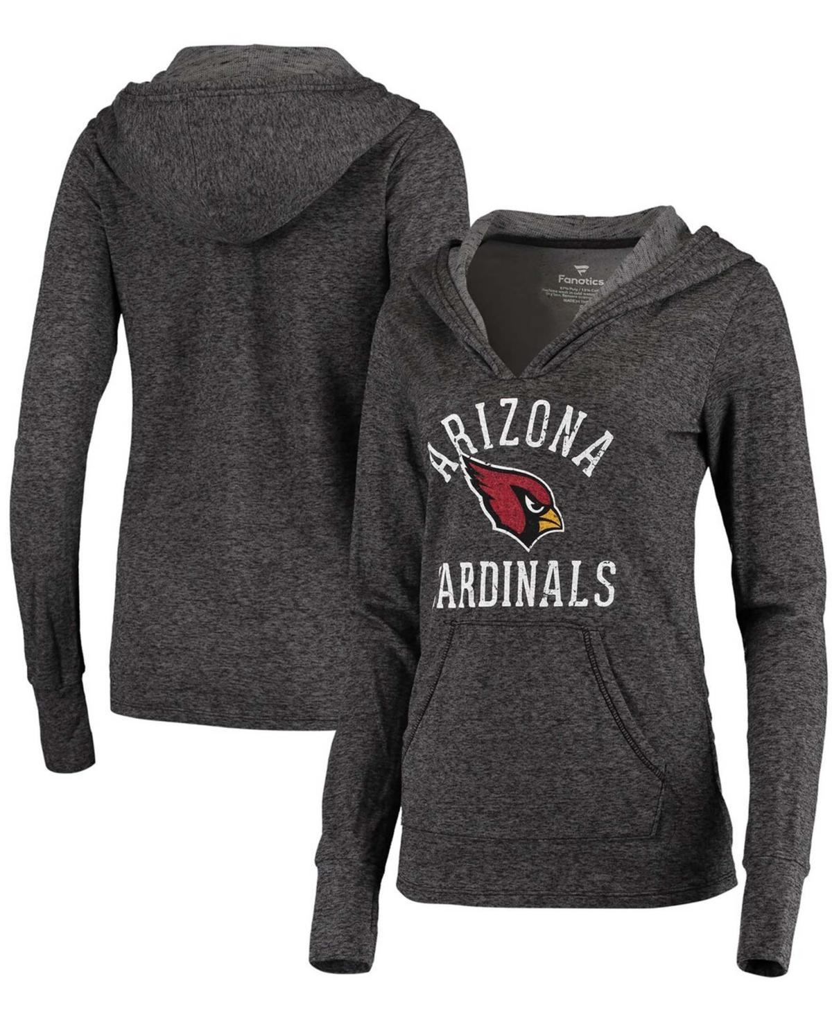 Womens Fanatics Branded Arizona Cardinals Doubleface Slub Pullover Hoodie Product Image