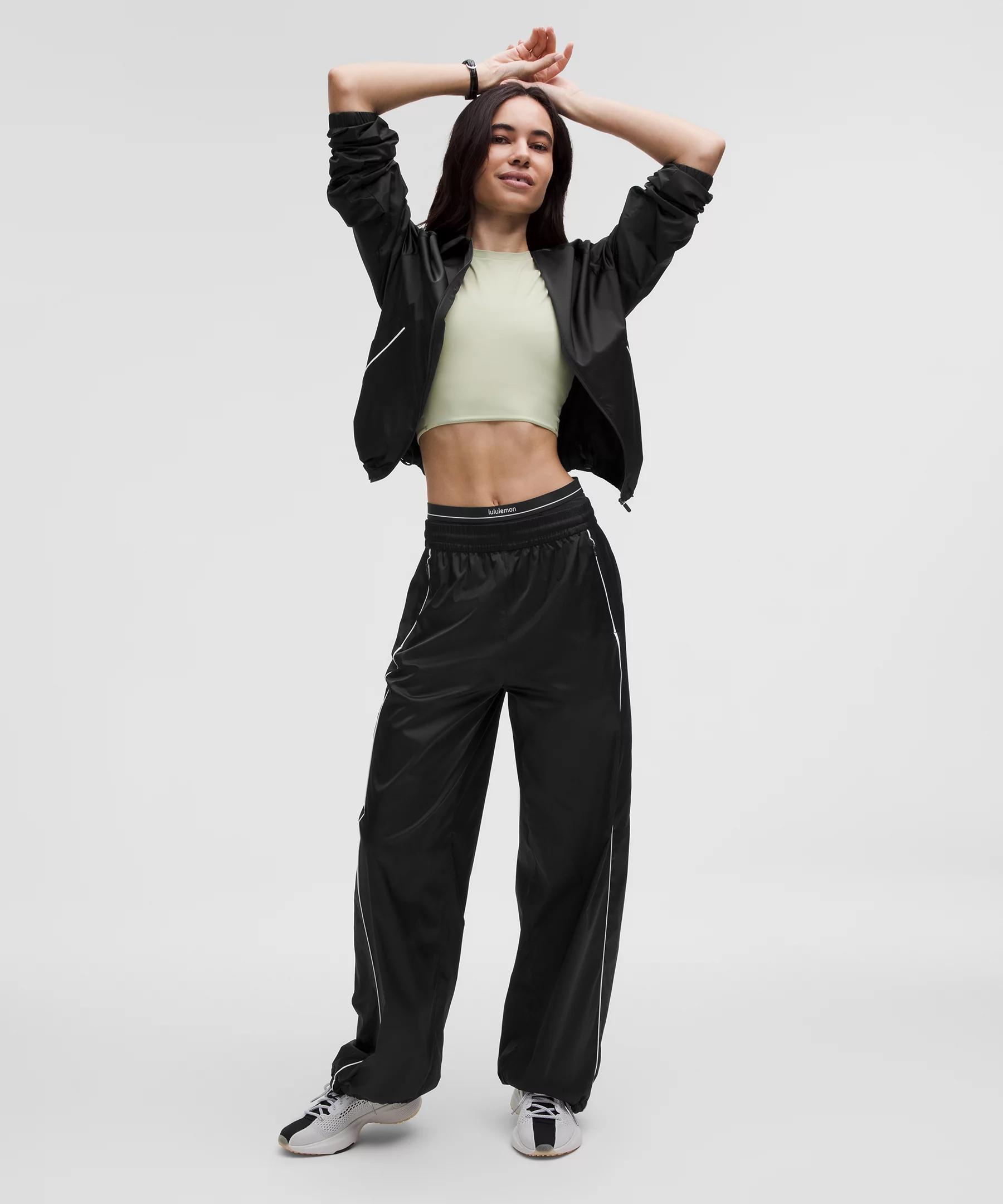 Stretch Satin Nylon Jacket Product Image