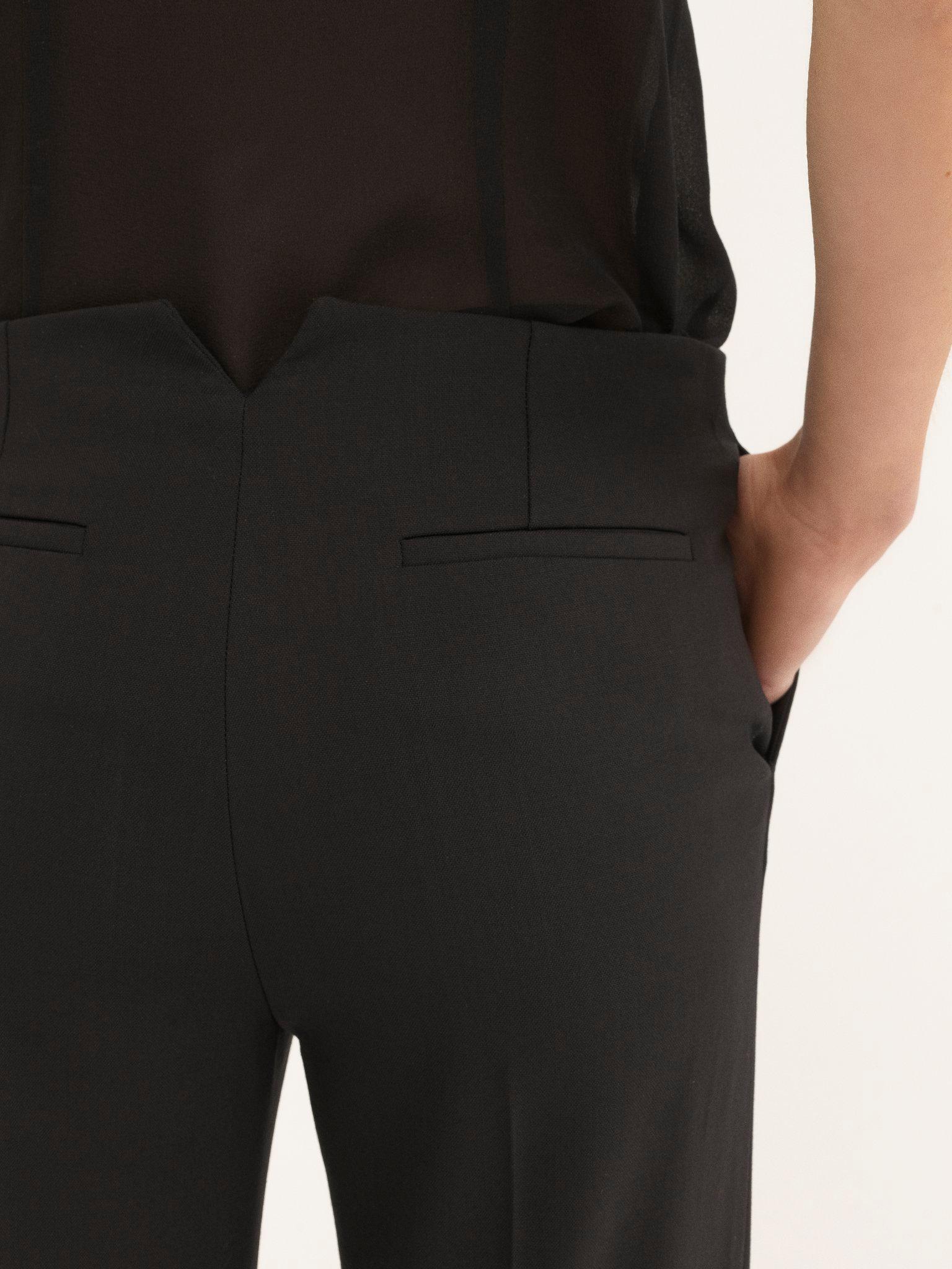 Flare pants in stretch wool Product Image