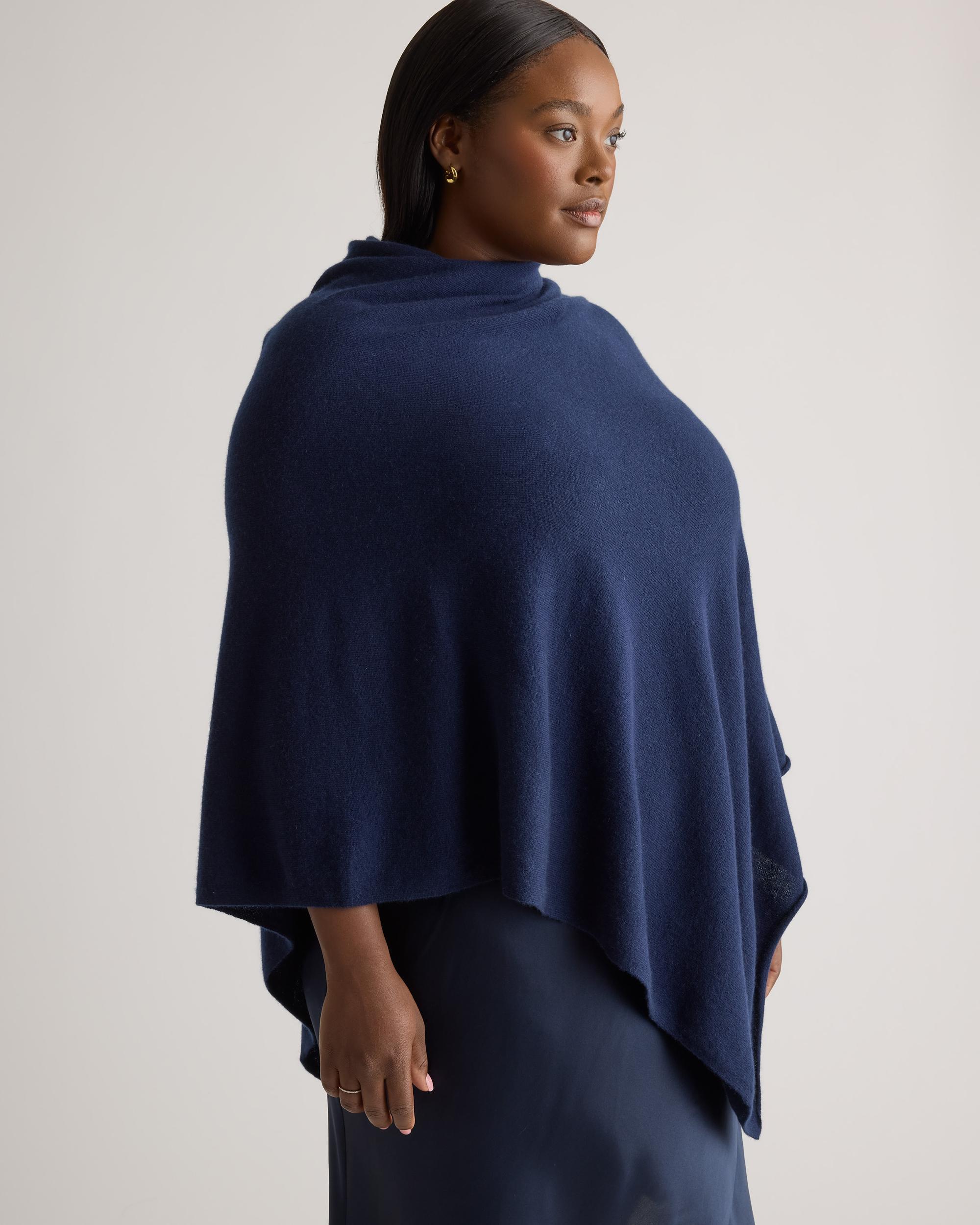 Quince | Women's Mongolian Cashmere Poncho Product Image