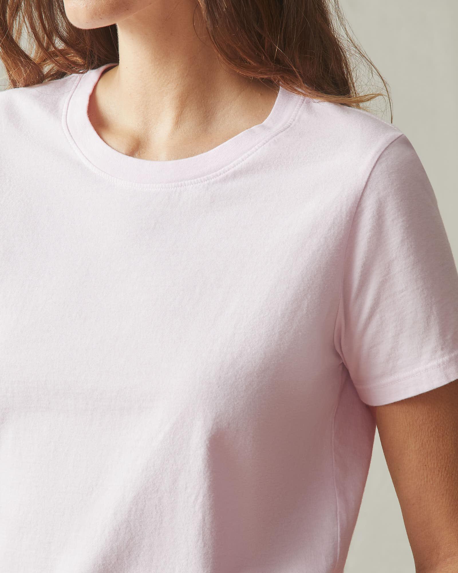 Women's Classic Cotton Crew Tee - Ballerina Product Image