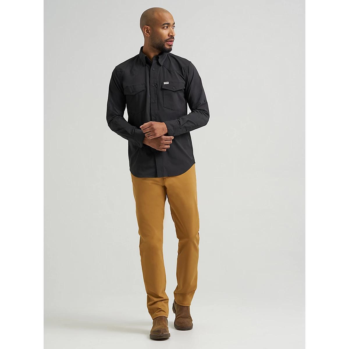 Wrangler All Terrain Gear Men's Techno Knit 5 Pocket Pant | Men's PANTS | Wrangler® Product Image