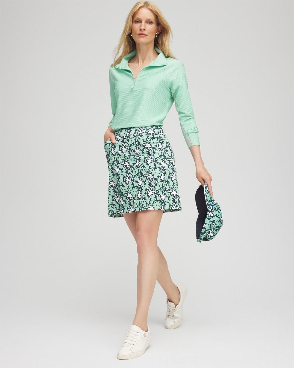 Zenergy® UPF Leaf Print Skort Product Image