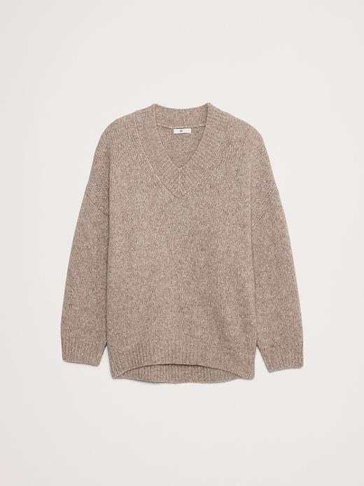 Wool-Alpaca Blend Sweater Tunic Product Image