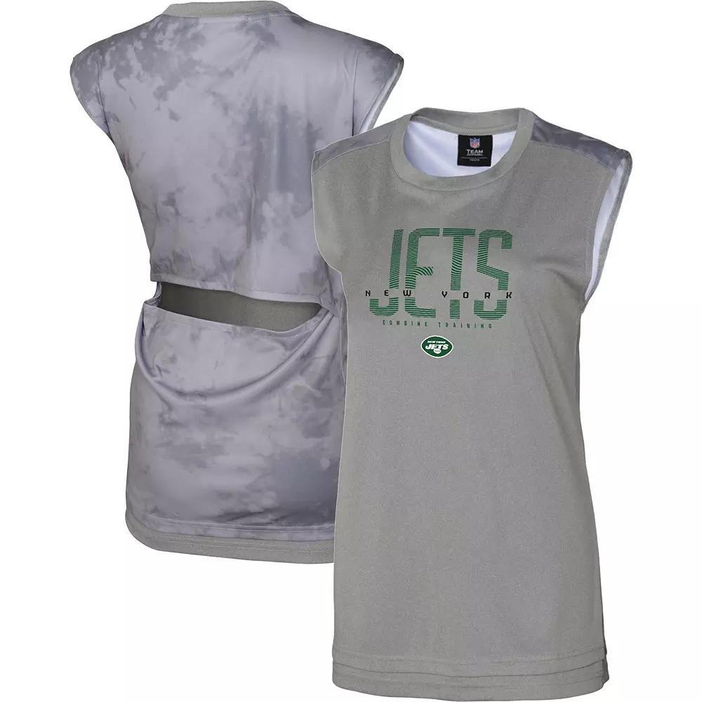Women's Gray Cincinnati Bengals No Sweat Tank Top, Size: Medium, Grey Product Image