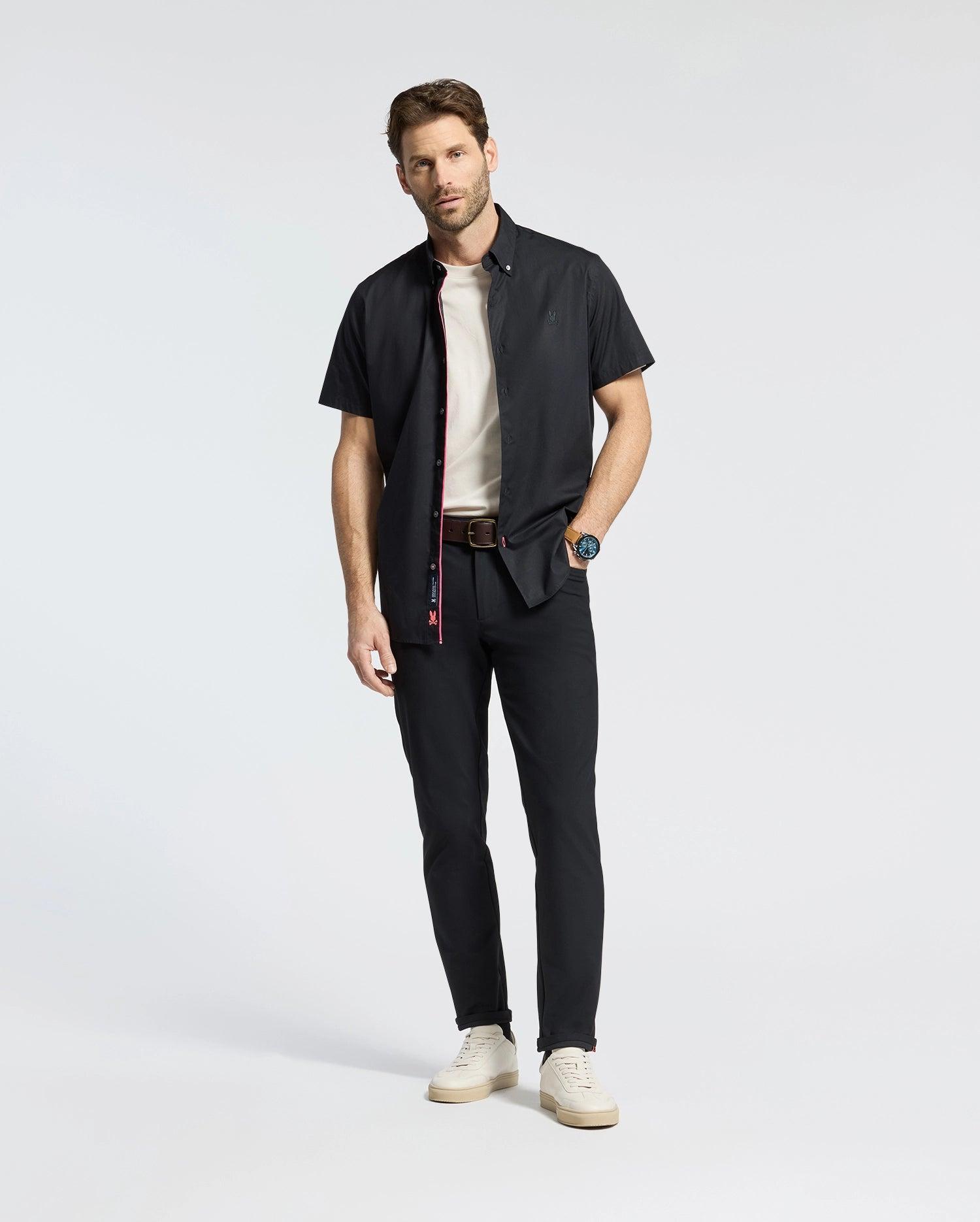 Men's Bryce Performance Tee 001 BLACK / XXXL Product Image