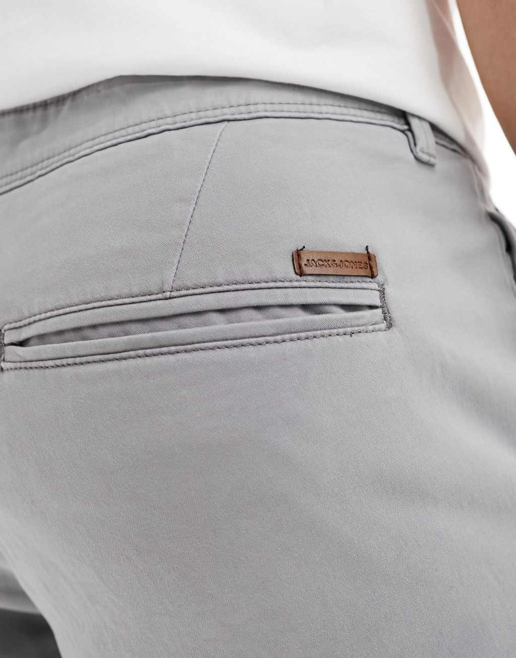 Jack & Jones chino in slim fit gray Product Image