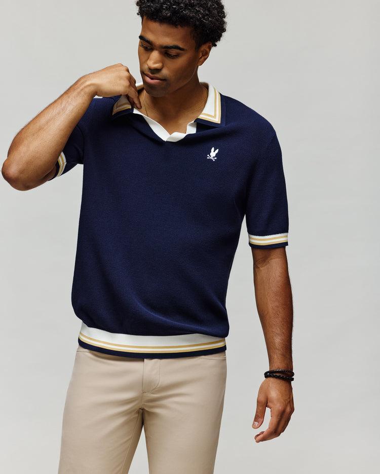 MENS CARTER SWEATER POLO - MT0400093 Product Image