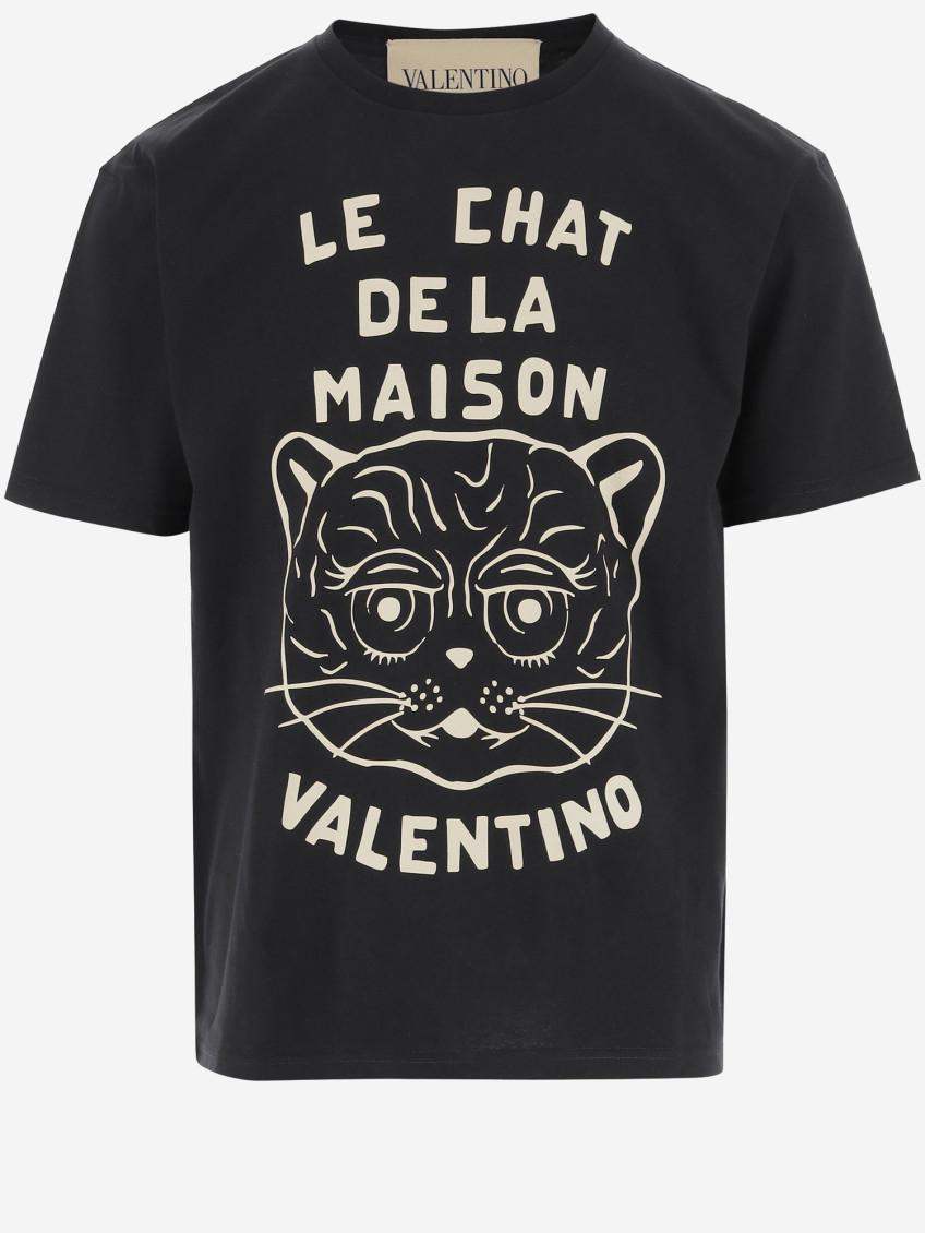 VALENTINO T-shirt Logo In Red Product Image
