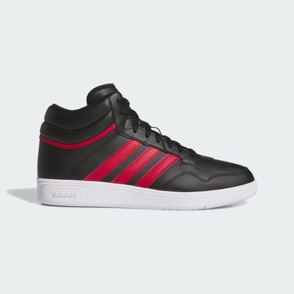 adidas Hoops 4.0 Mid Sportswear Men's Basketball Shoes, Size: 6, Black Team Victory Red Product Image