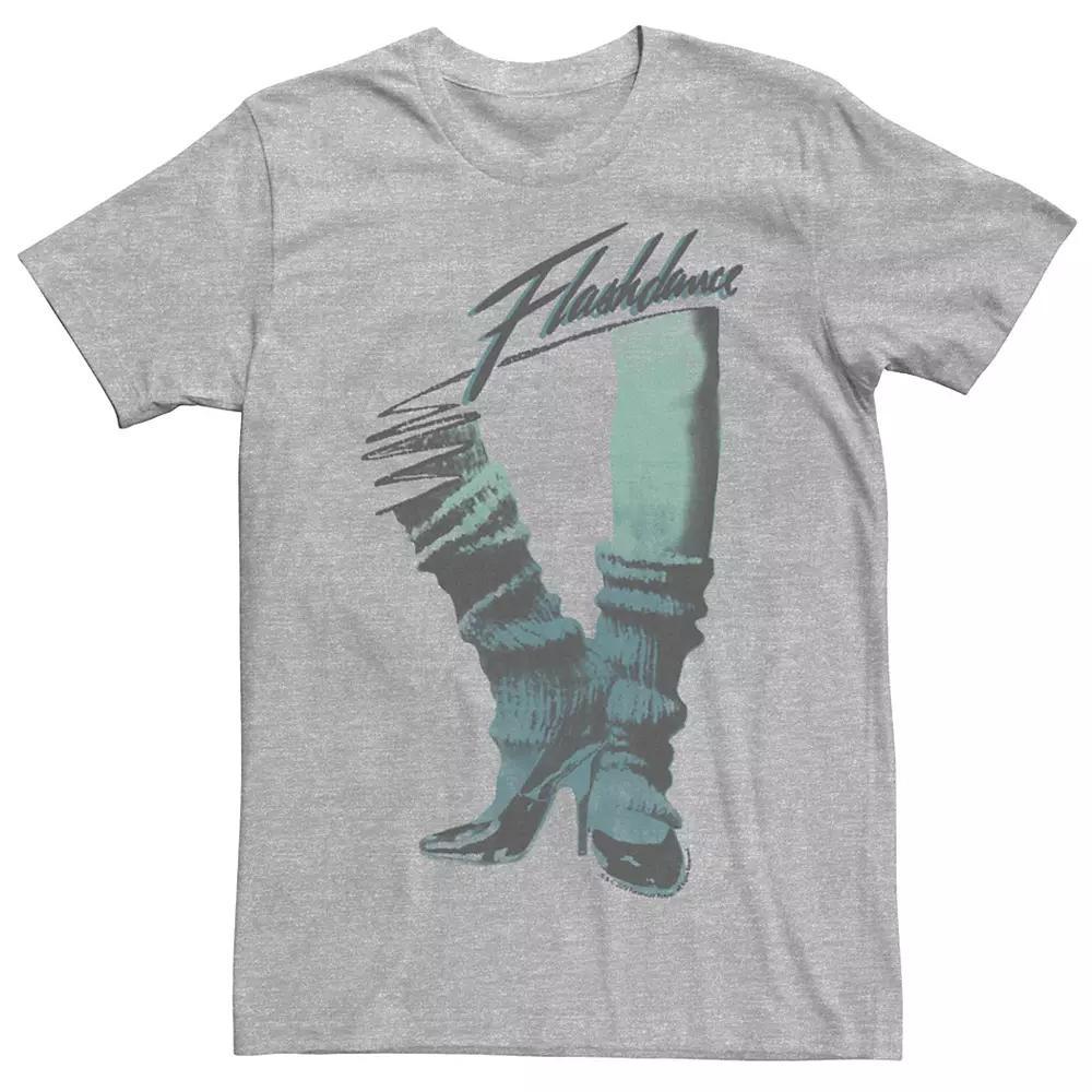 Men's Flashdance Dance Shoes Tee, Size: Small, Athletic Grey Product Image