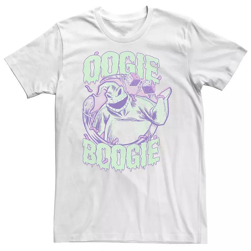 Big & Tall Disney The Nightmare Before Christmas Oogie Boogie Portrait Tee, Men's, Size: 5XL, White Product Image
