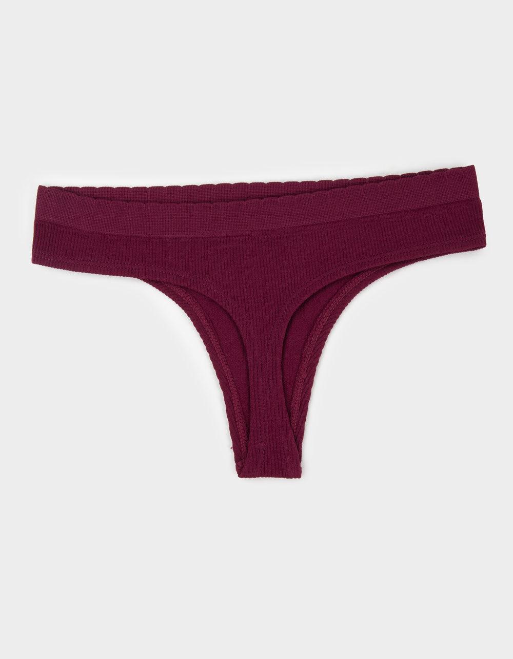 FULL TILT Seamless Thong - LIGHT BLUE Product Image