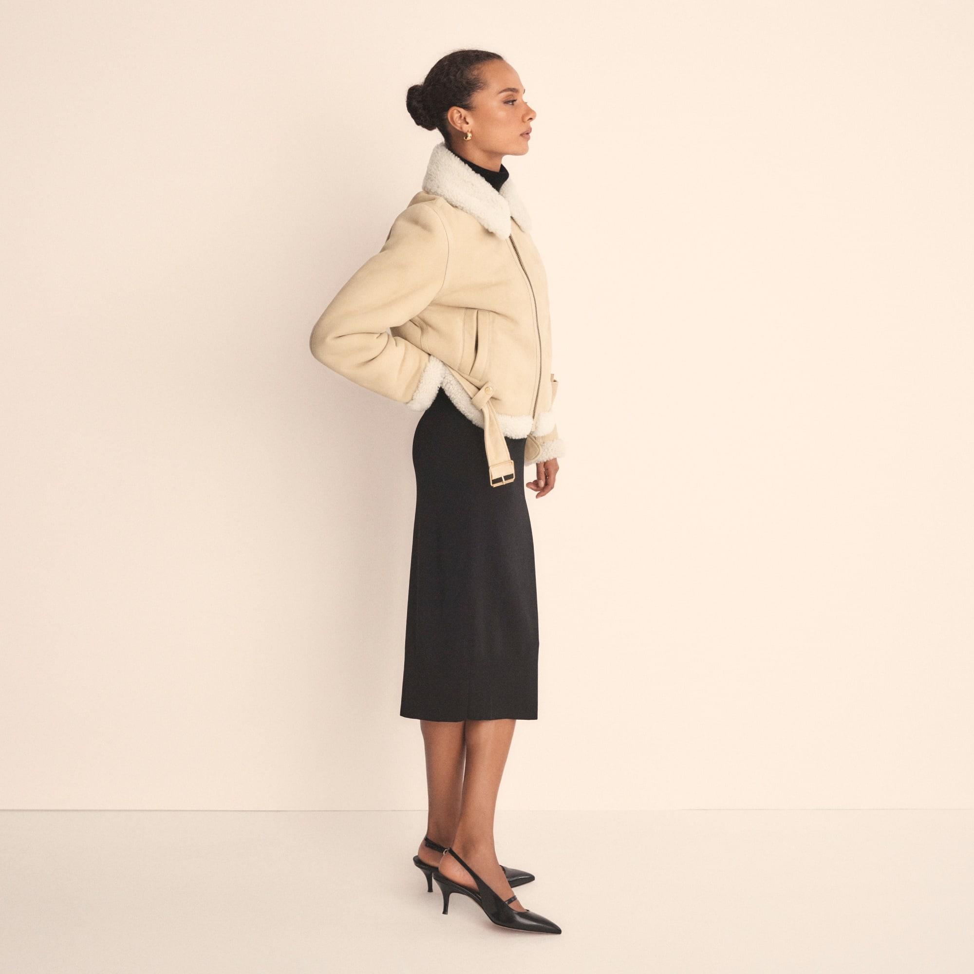 Collection shearling-lined jacket Product Image