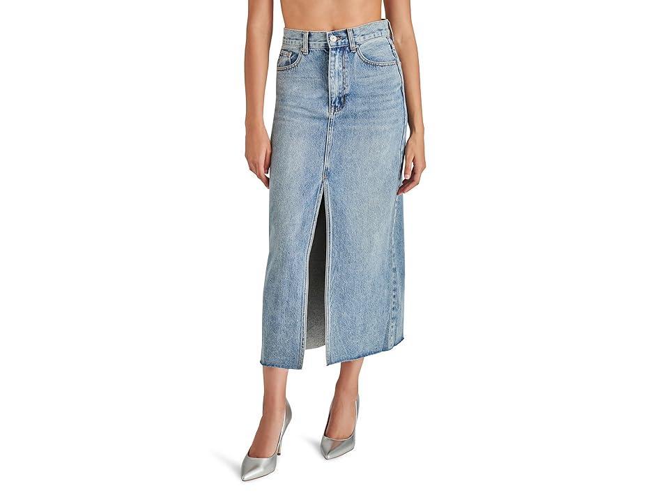 Steve Madden Avani Denim Skirt (Light ) Women's Skirt Product Image