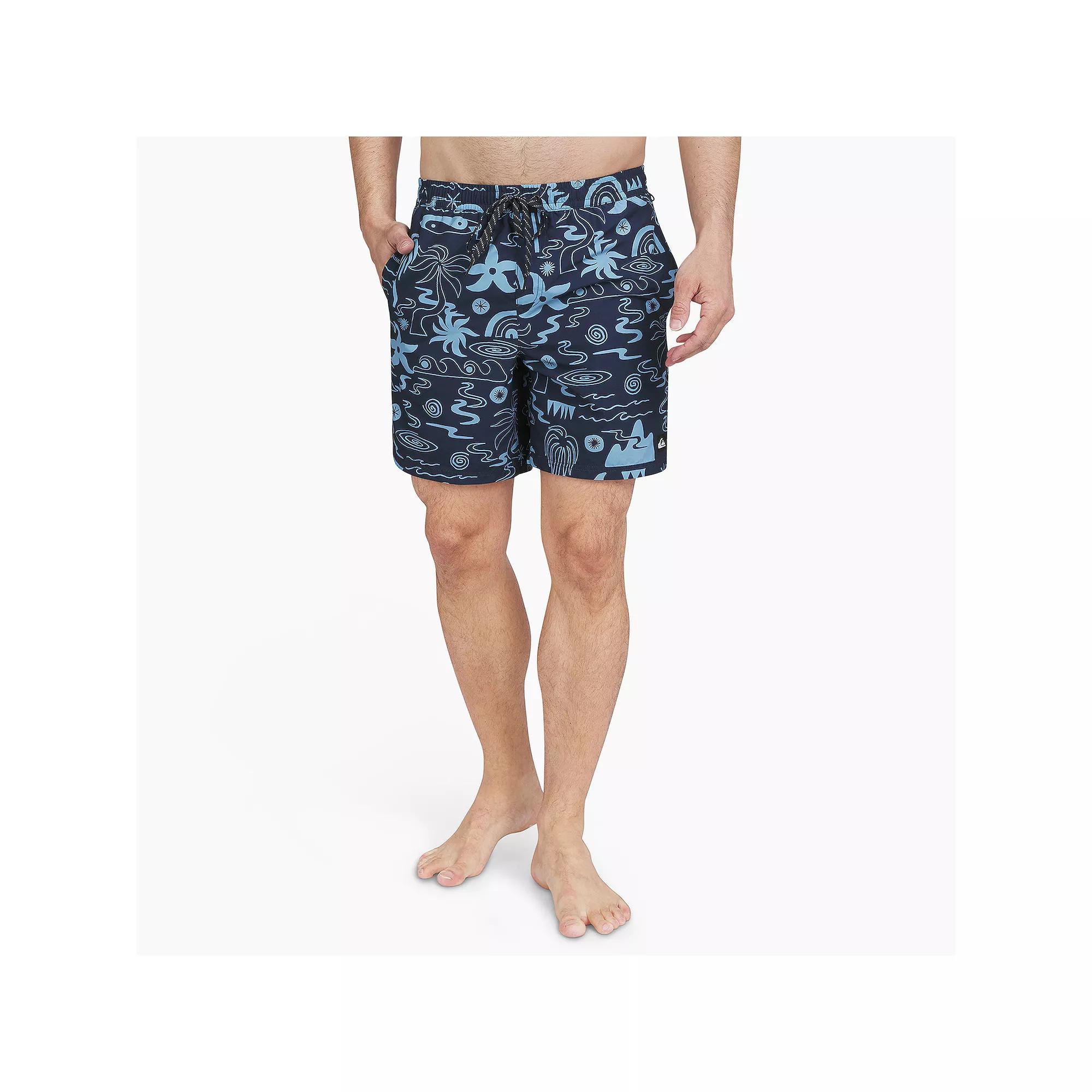 Men's Quiksilver 6.5" Beachside Swim Trunks, Size: Small, Canyon Clay Product Image