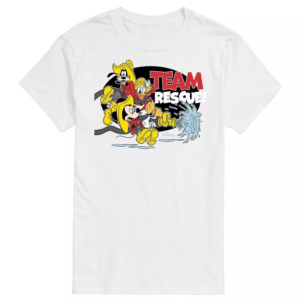 Disneys Mickey Mouse & Friends Mens Team Rescue Graphic Tee Product Image