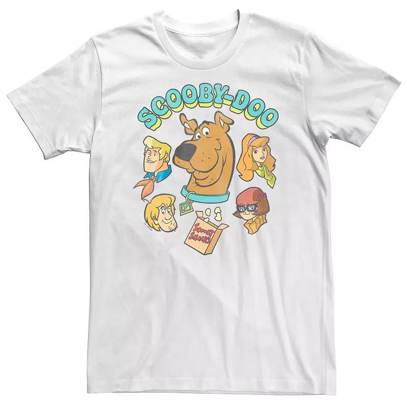 Big & Tall Scooby-Doo Mystery Incorporated Gang Scooby Snacks Tee, Men's, Size: 4XLT, White Product Image
