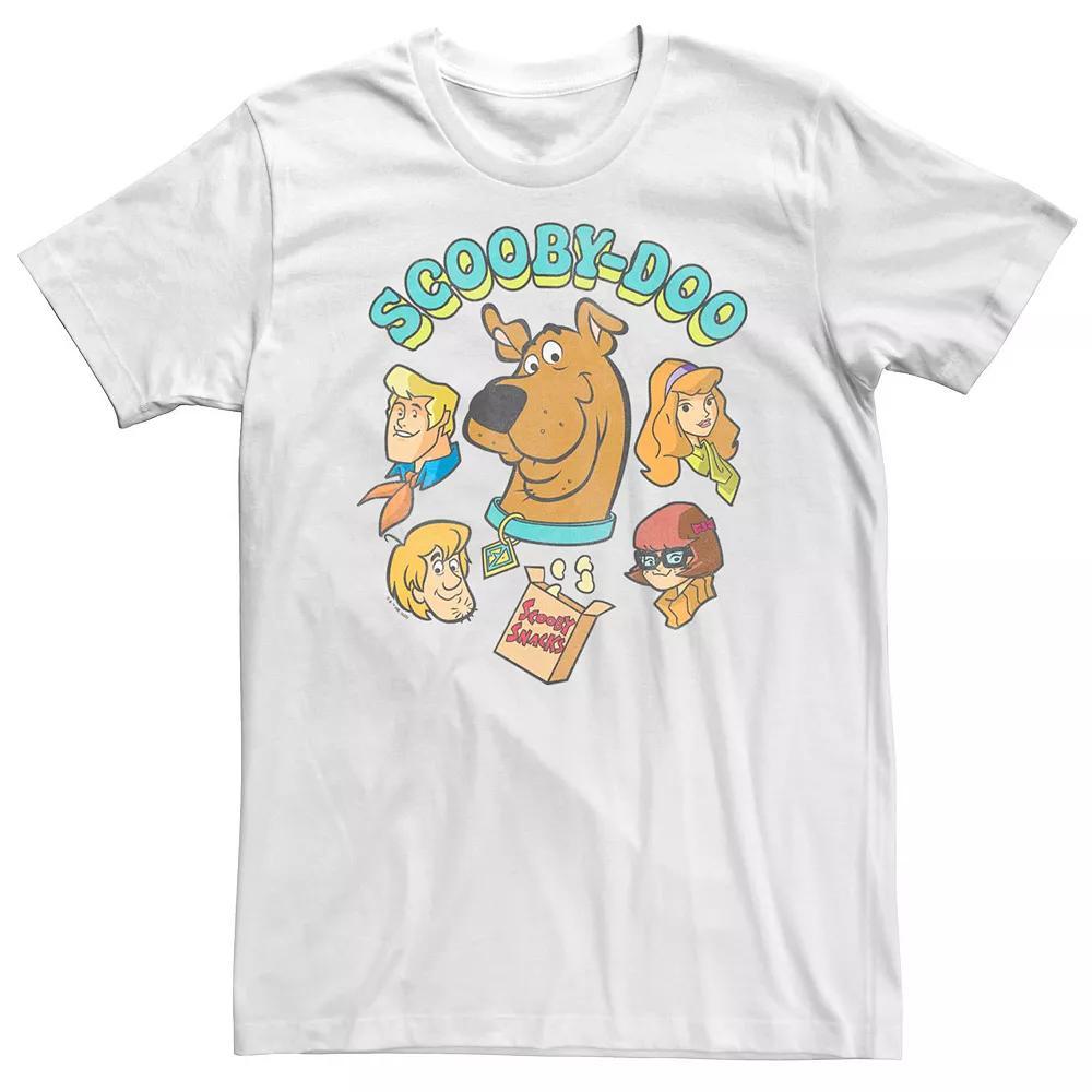 Big & Tall Scooby-Doo Mystery Incorporated Gang Scooby Snacks Tee, Men's, Size: 4XLT, White Product Image