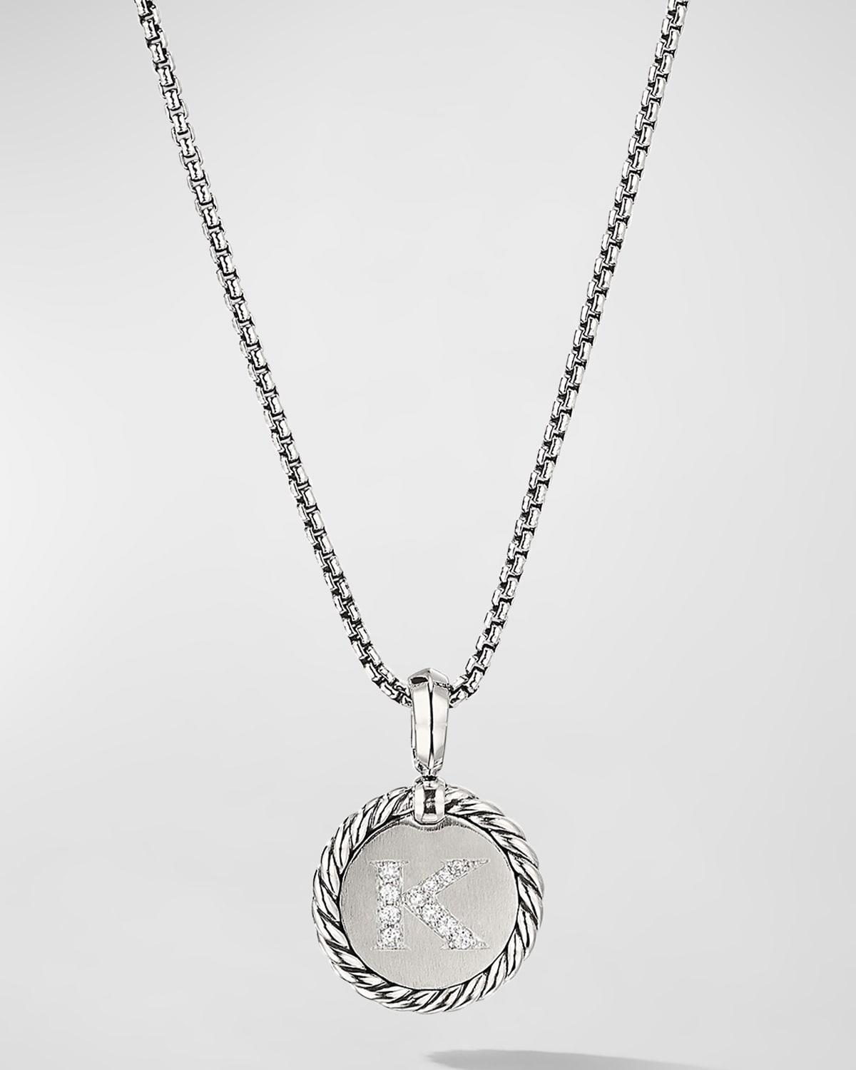 David Yurman Sterling Silver Cable Collectibles Initial Charm Product Image