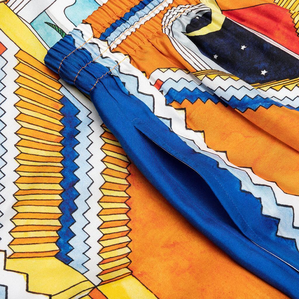 Escalier Infini Silk Shorts - Multi Male Product Image