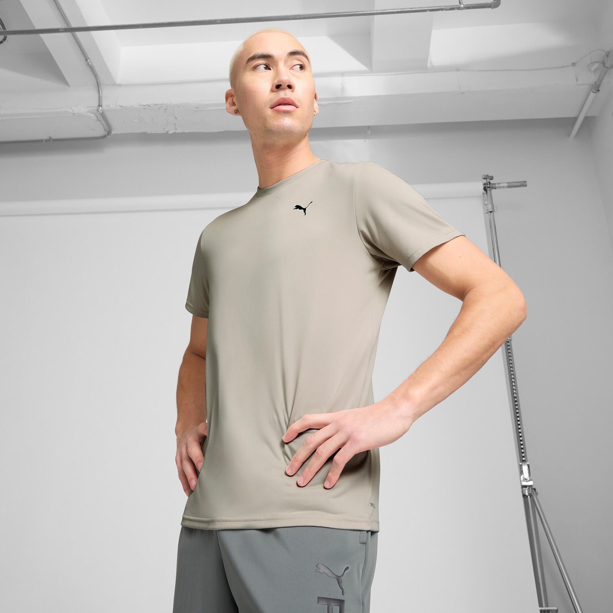 PUMA TAD ESSENTIALS Solid Cat T-Shirt Men Product Image