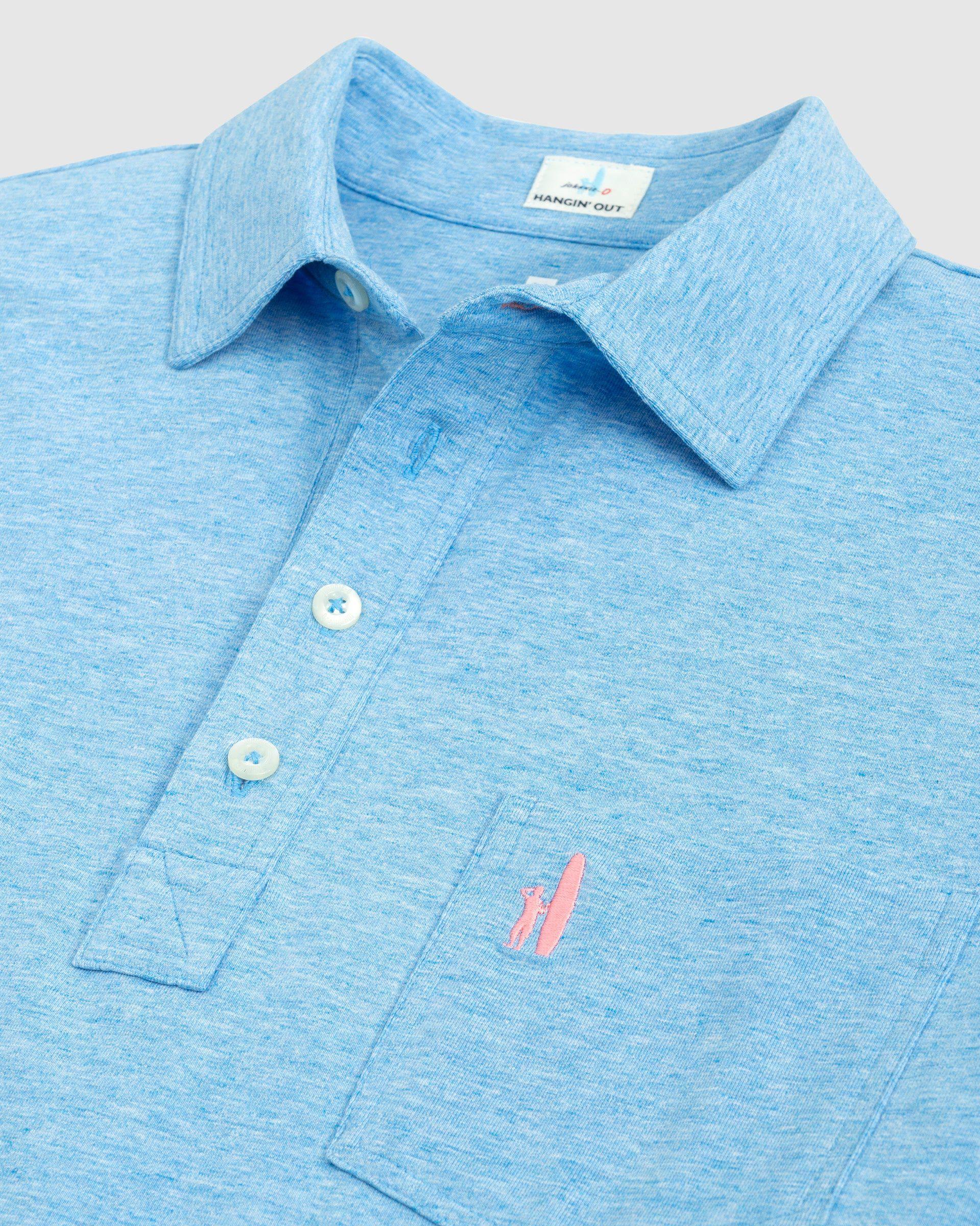 GS- TEST -  Heathered Original Polo Product Image