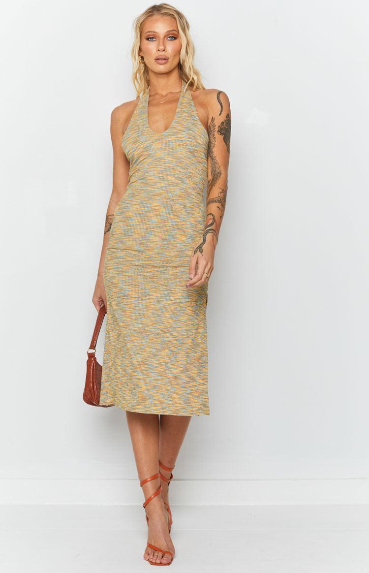 Indi Spacedye Midi Dress Multi Product Image