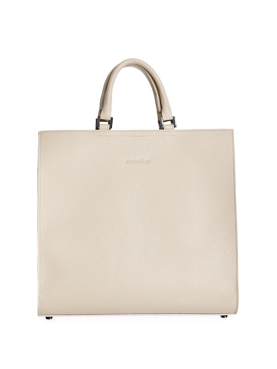 Womens Leather Tote Handbag Product Image