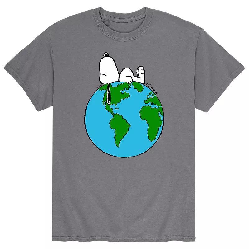 Mens Peanuts Top of The World Tee Product Image