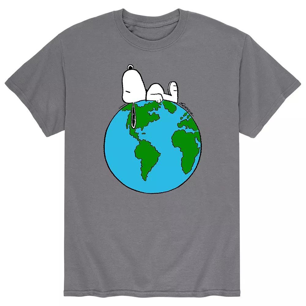 Mens Peanuts Top of The World Tee Product Image