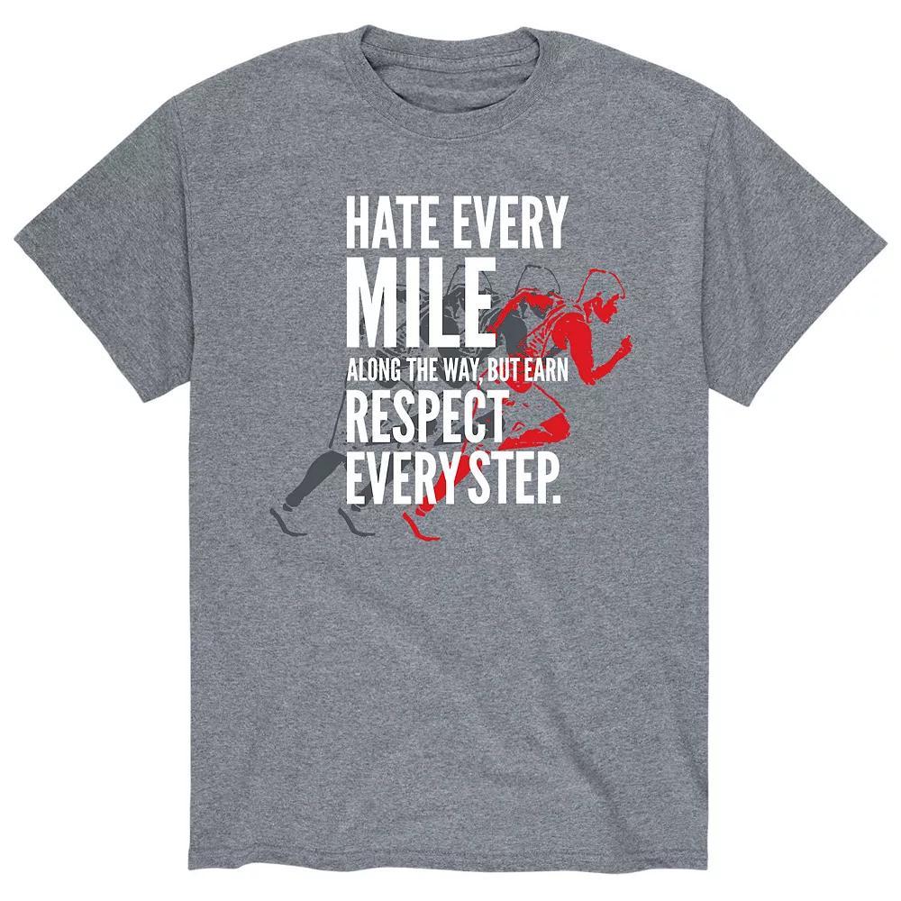 Mens Hate Every Mile Along The Way Tee Product Image