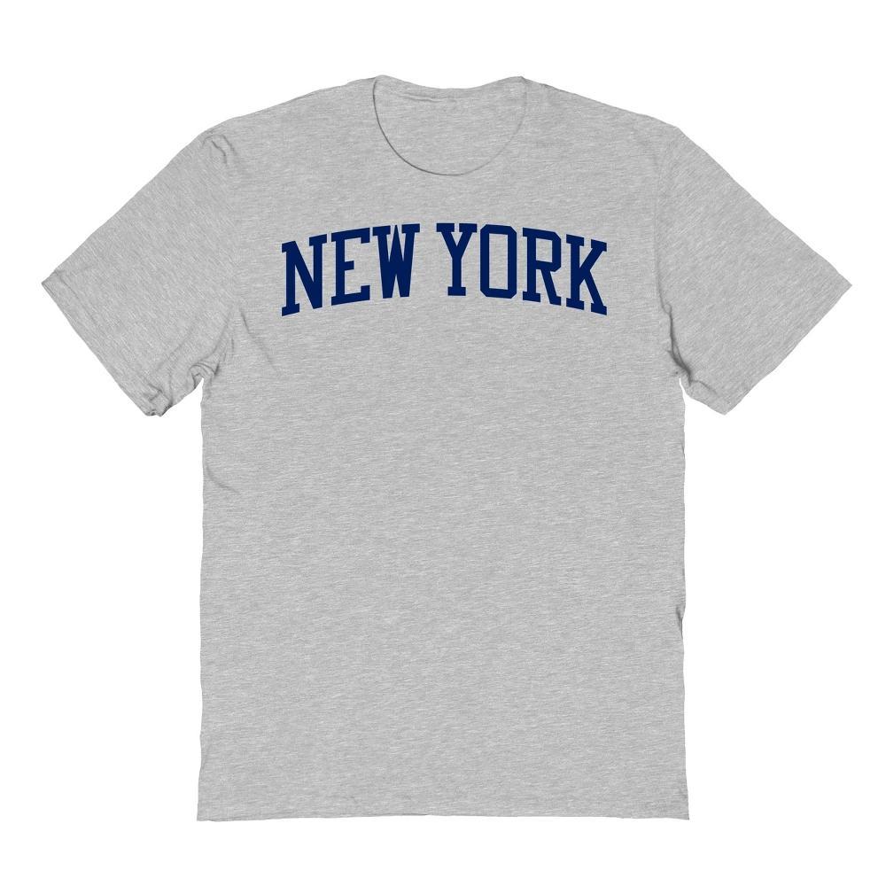 Rerun Island Men's New York Collagiate Short Sleeve Graphic Cotton T-Shirt Product Image